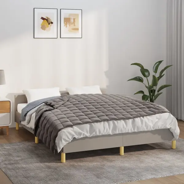 Gossi patura grea, gri, 137x200 cm, 6 kg, material textil