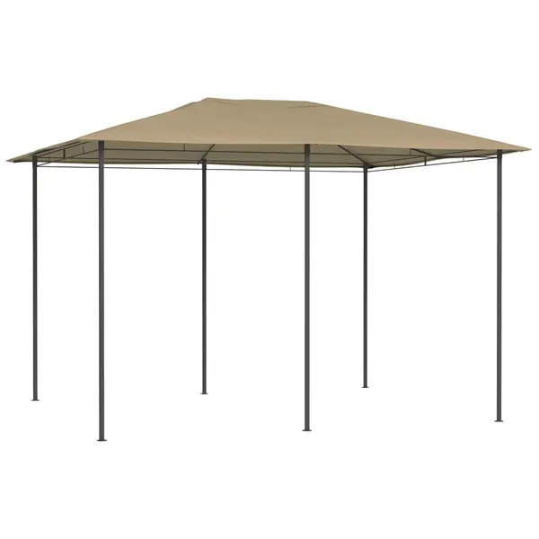 Gossi pavilion, gri taupe, 3x4x2,6 m, 160 g/m2