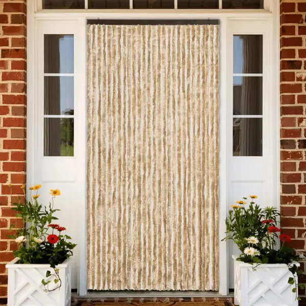Gossi perdea pentru insecte, bej, 118 x 220 cm, chenille