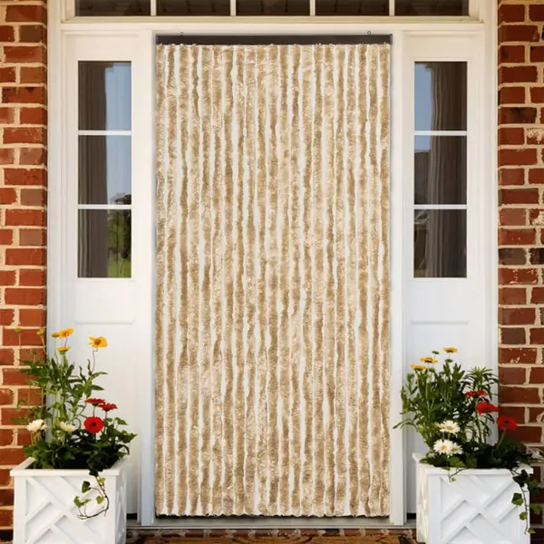 Gossi perdea pentru insecte, bej, 90x220 cm, chenille