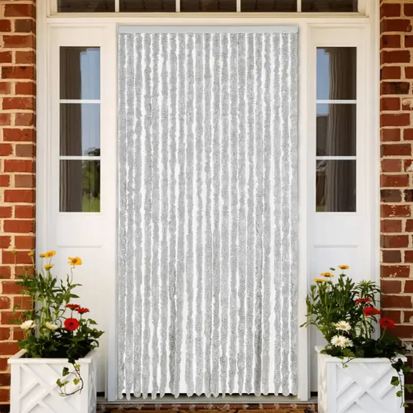 Gossi perdea pentru insecte, gri, 90x200 cm, chenille