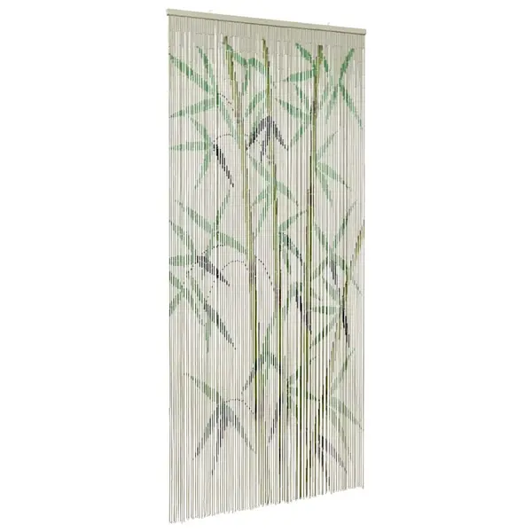 Gossi perdele pentru usa cu insecte imprimeu bambus 100x220 cm bambus