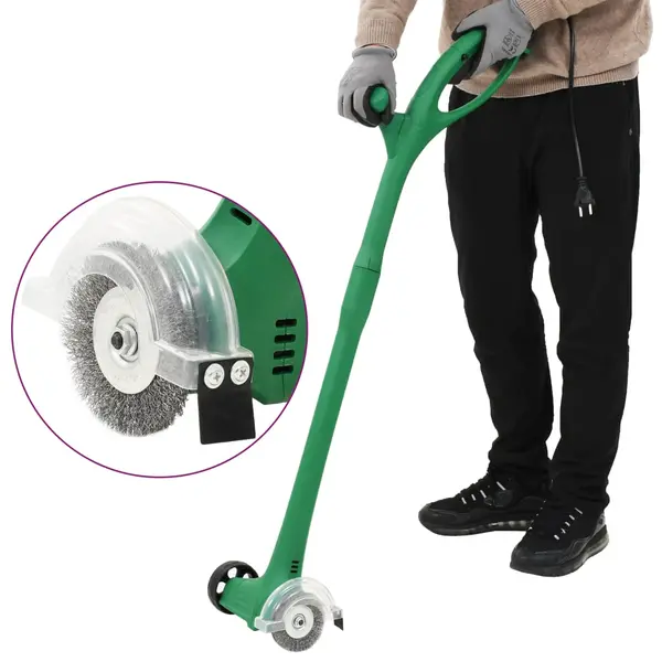 Gossi perie de buruieni electrica, verde, 140 w