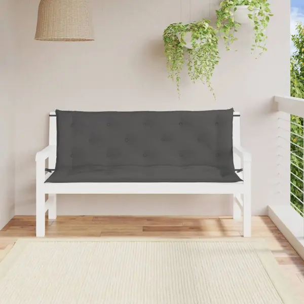 Gossi perna banca de gradina antracit 150x(50+50)x7cm material oxford
