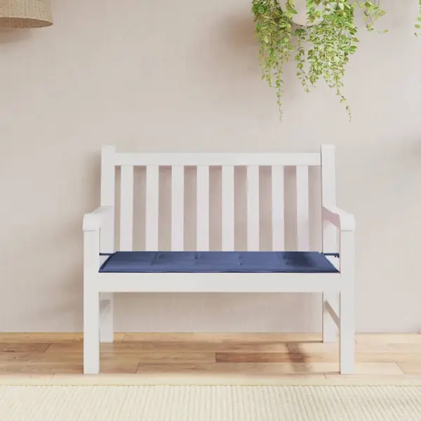 Gossi perna banca de gradina, bleumarin, 120x50x3 cm, textil oxford