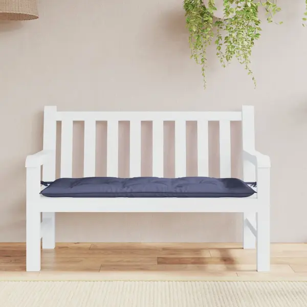 Gossi perna banca de gradina, bleumarin, 120x50x7cm, textil oxford