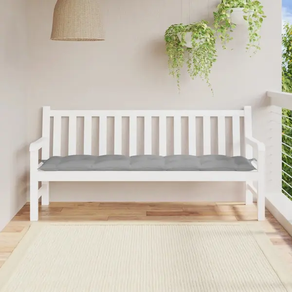 Gossi perna banca de gradina, gri, 180x50x7 cm, material oxford