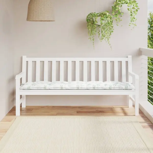 Gossi perna banca de gradina model frunze, 180x50x7 cm, textil oxford