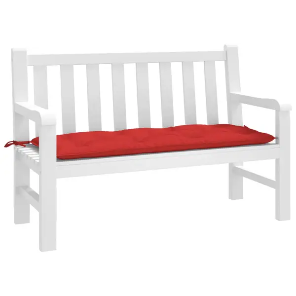 Gossi perna de banca de gradina, rosu, 120x50x7 cm, material oxford