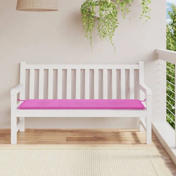 Gossi perna de banca de gradina, roz, 150x50x3 cm, textil oxford