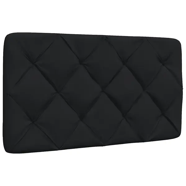 Gossi perna pentru tablie de pat, negru, 80 cm, material textil
