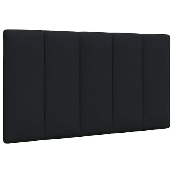 Gossi perna pentru tablie de pat, negru, 80 cm, material textil