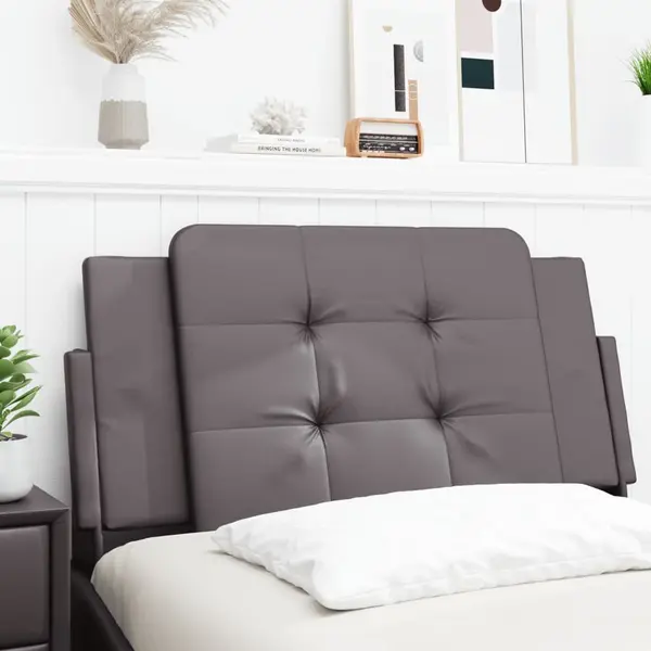 Gossi perna pentru tablie, gri, 100 cm, piele artificiala