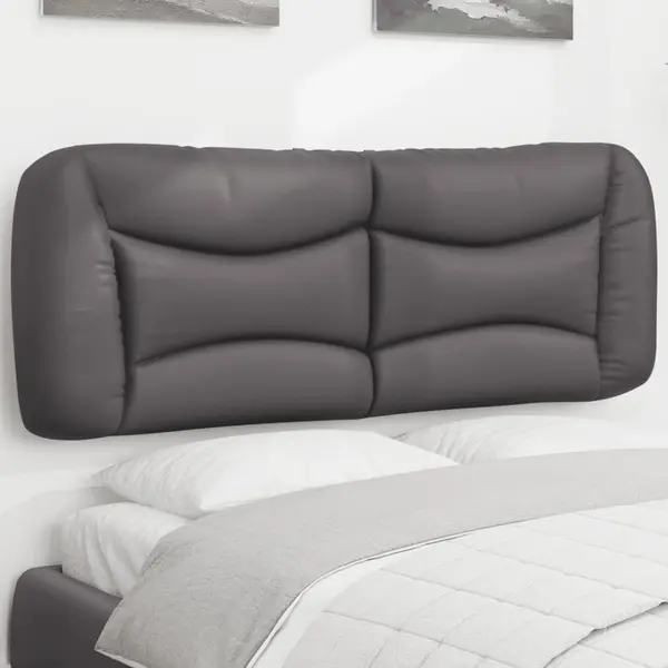 Gossi perna pentru tablie, gri, 120 cm, piele artificiala