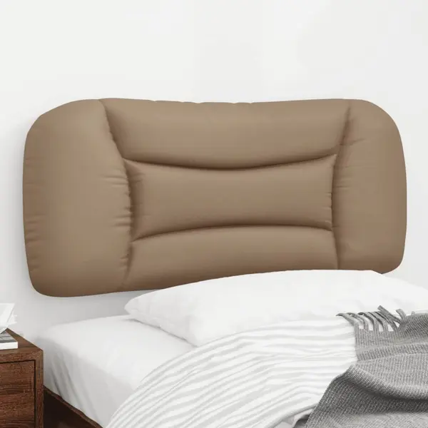 Gossi perna pentru tablie pat, cappuccino, 80 cm, piele artificiala