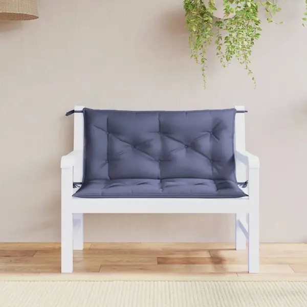 Gossi perne banca de gradina 2buc. bleumarin 100x50x7cm textil oxford