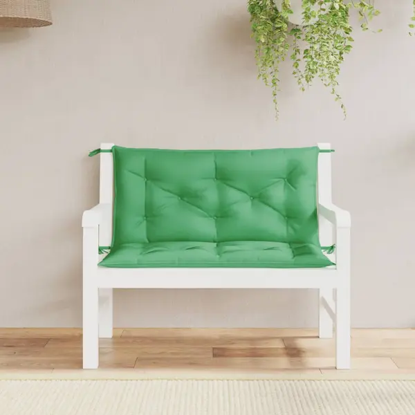 Gossi perne banca de gradina 2buc., verde,100x50x7cm, tesatura oxford
