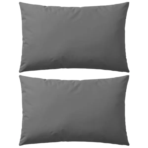 Gossi perne de exterior, 2 buc., gri, 60 x 40 cm