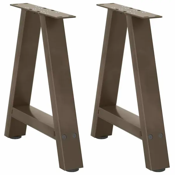 Gossi picioare masuta de cafea in forma de a 2 buc 38x(42-43) cm otel