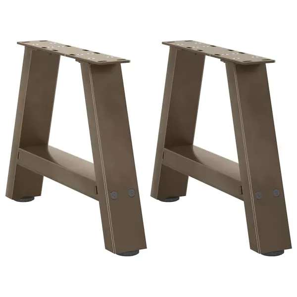 Gossi picioare masuta de cafea in forma de a 2 buc 40x(30-31) cm otel
