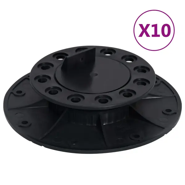 Gossi picioare pentru podea reglabile, 10 buc., 25-40 mm