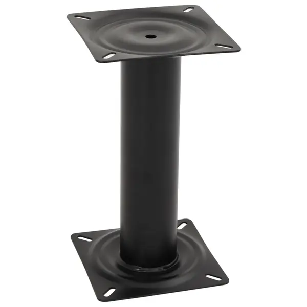 Gossi piedestal pentru scaun de barca, negru, 33 cm, otel