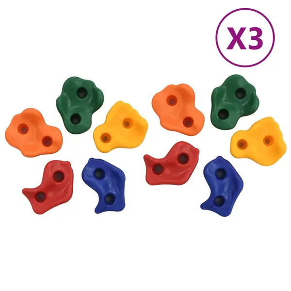 Gossi pietre de catarat, 30 buc., multicolor, pe