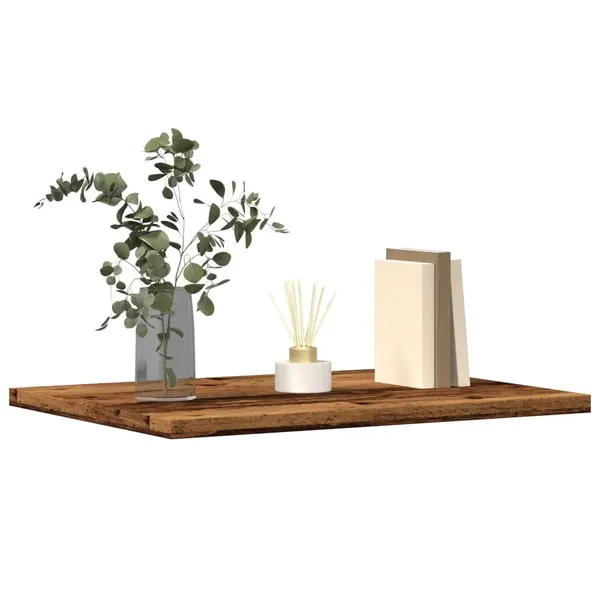 Gossi placi biblioteca, 4 buc. lemn vechi 40x30x1,5 cm lemn prelucrat