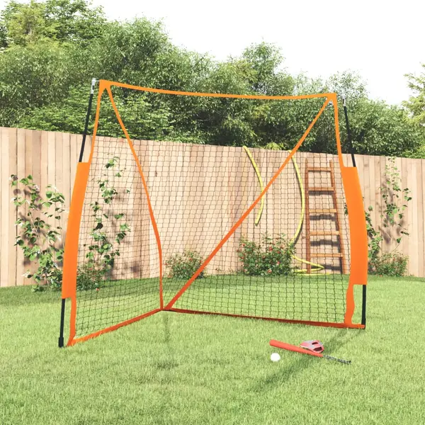 Gossi plasa baseball portabila portocaliu/negru 183x182x183cm otel/pe