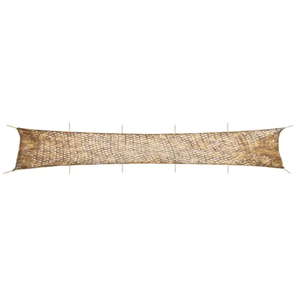 Gossi plasa de camuflaj cu geanta de depozitare, nisipiu, 1038x137 cm