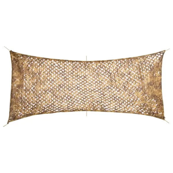 Gossi plasa de camuflaj cu geanta de depozitare, nisipiu, 409x206 cm