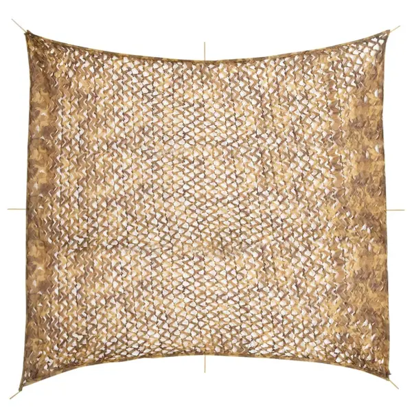 Gossi plasa de camuflaj cu geanta de depozitare, nisipiu, 416x402 cm
