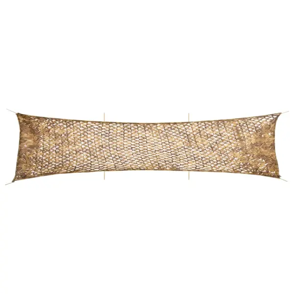 Gossi plasa de camuflaj cu geanta de depozitare, nisipiu, 613x138 cm