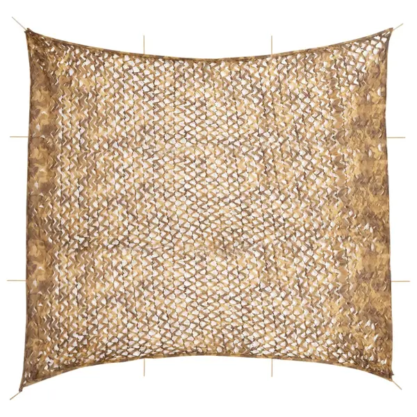 Gossi plasa de camuflaj cu geanta de depozitare, nisipiu, 614x581 cm