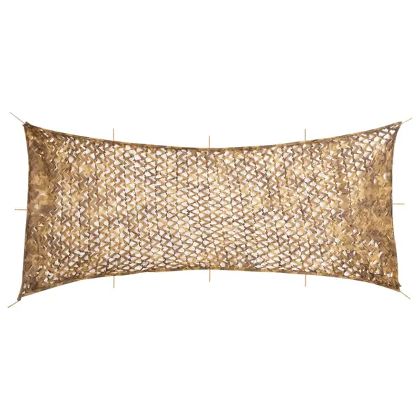 Gossi plasa de camuflaj cu geanta de depozitare, nisipiu, 844x429 cm