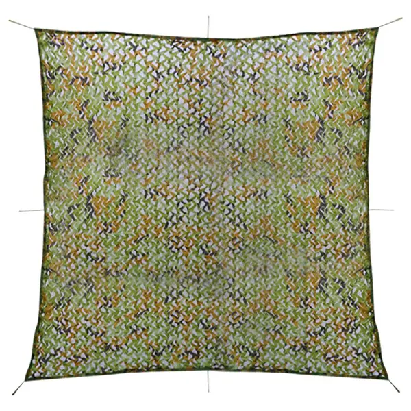 Gossi plasa de camuflaj cu geanta de depozitare, verde, 5x5 m