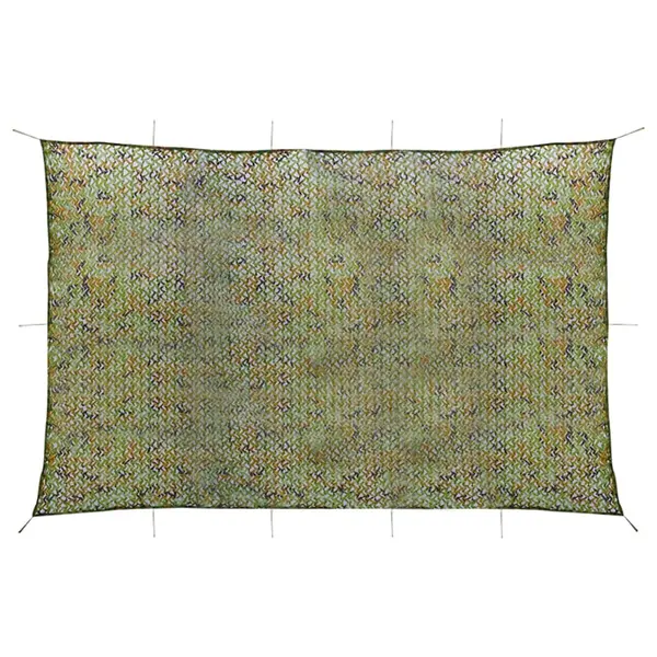 Gossi plasa de camuflaj cu geanta de depozitare, verde, 5x7 m