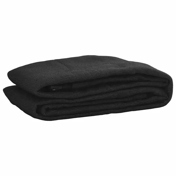 Gossi plasa de container, negru, 3 x 6 m, hdpe