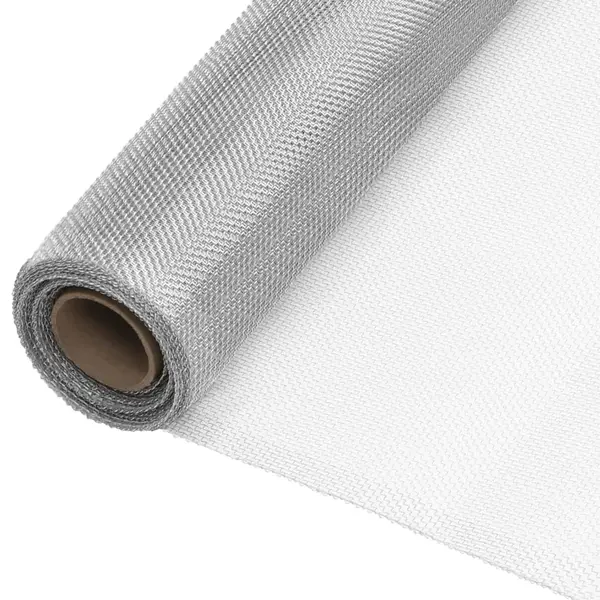 Gossi plasa de sarma, argintiu, 80x1000 cm, aluminiu