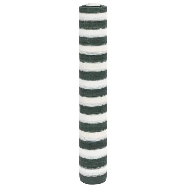 Gossi plasa protectie intimitate, verde/alb, 2x10 m, hdpe, 150 g/m2