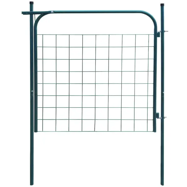 Gossi poarta pentru gard de gradina 100 x 100 cm verde