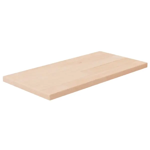 Gossi polita, 40x20x1,5 cm, lemn masiv de stejar netratat