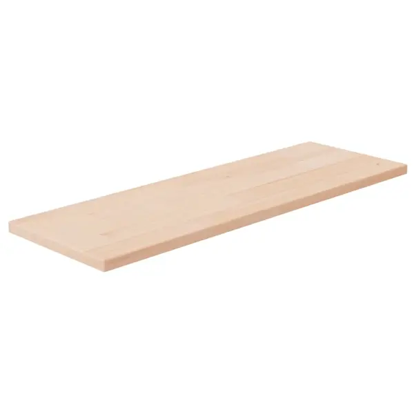 Gossi polita, 60x20x1,5 cm, lemn masiv de stejar netratat