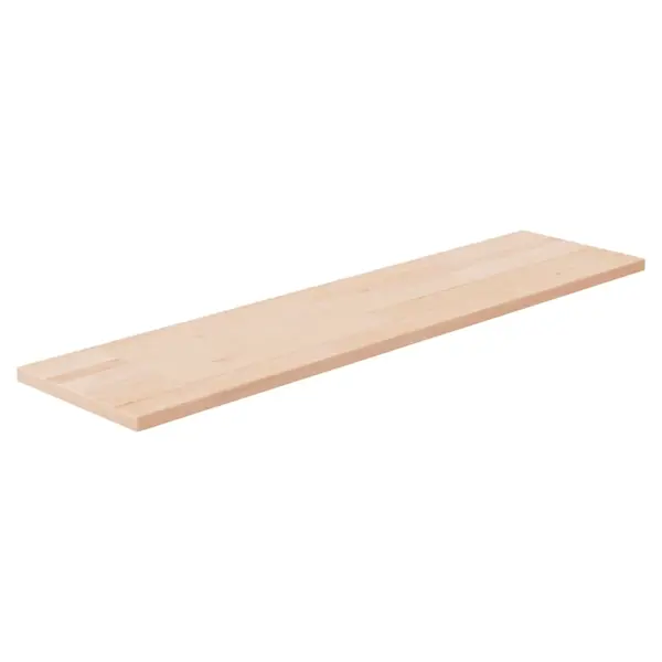 Gossi polita, 80x20x1,5 cm, lemn masiv de stejar netratat