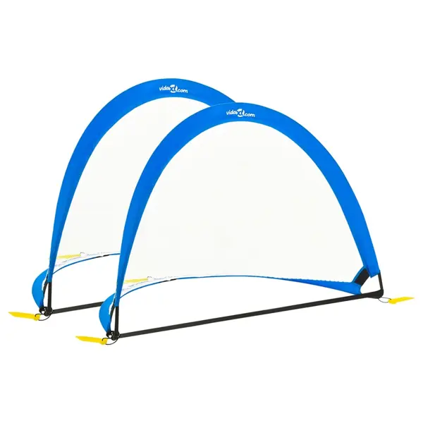 Gossi porti fotbal copii 2 buc. geanta depozitare 119x82x84,5 cm