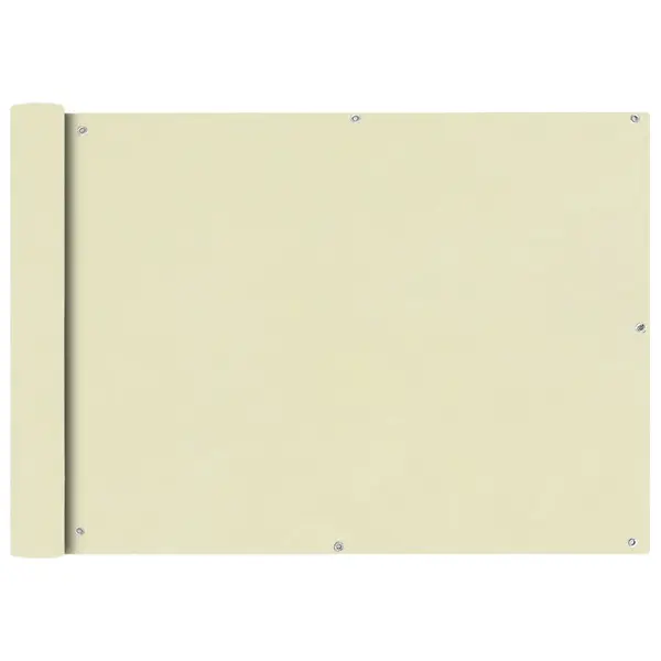 Gossi prelata balcon, material textil oxford, 75 x 400 cm, crem