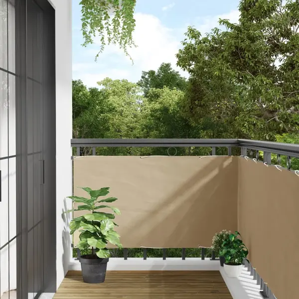 Gossi prelata balcon, material textil oxford, 75 x 600 cm, bej