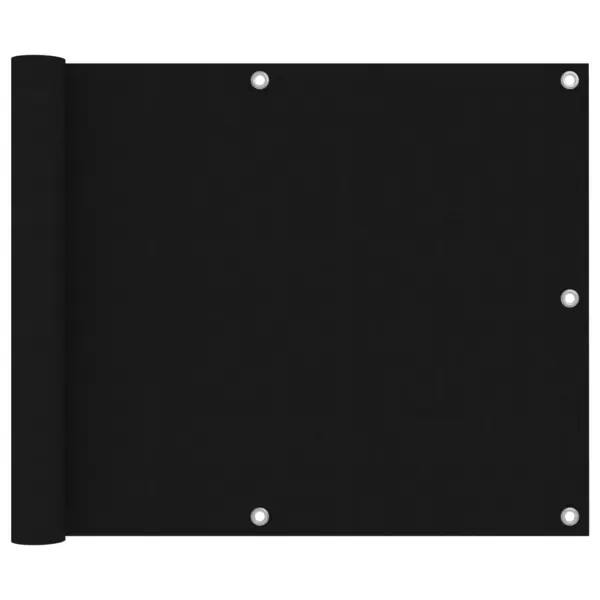 Gossi prelata balcon, negru, 75x300 cm, tesatura oxford