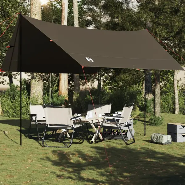 Gossi prelata de camping, maro, 438x376x212 cm, impermeabila