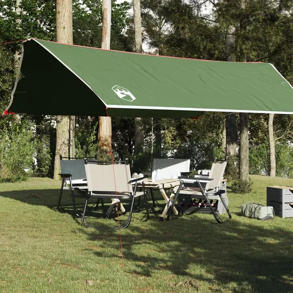 Gossi prelata de camping, verde, 500x294 cm, impermeabila